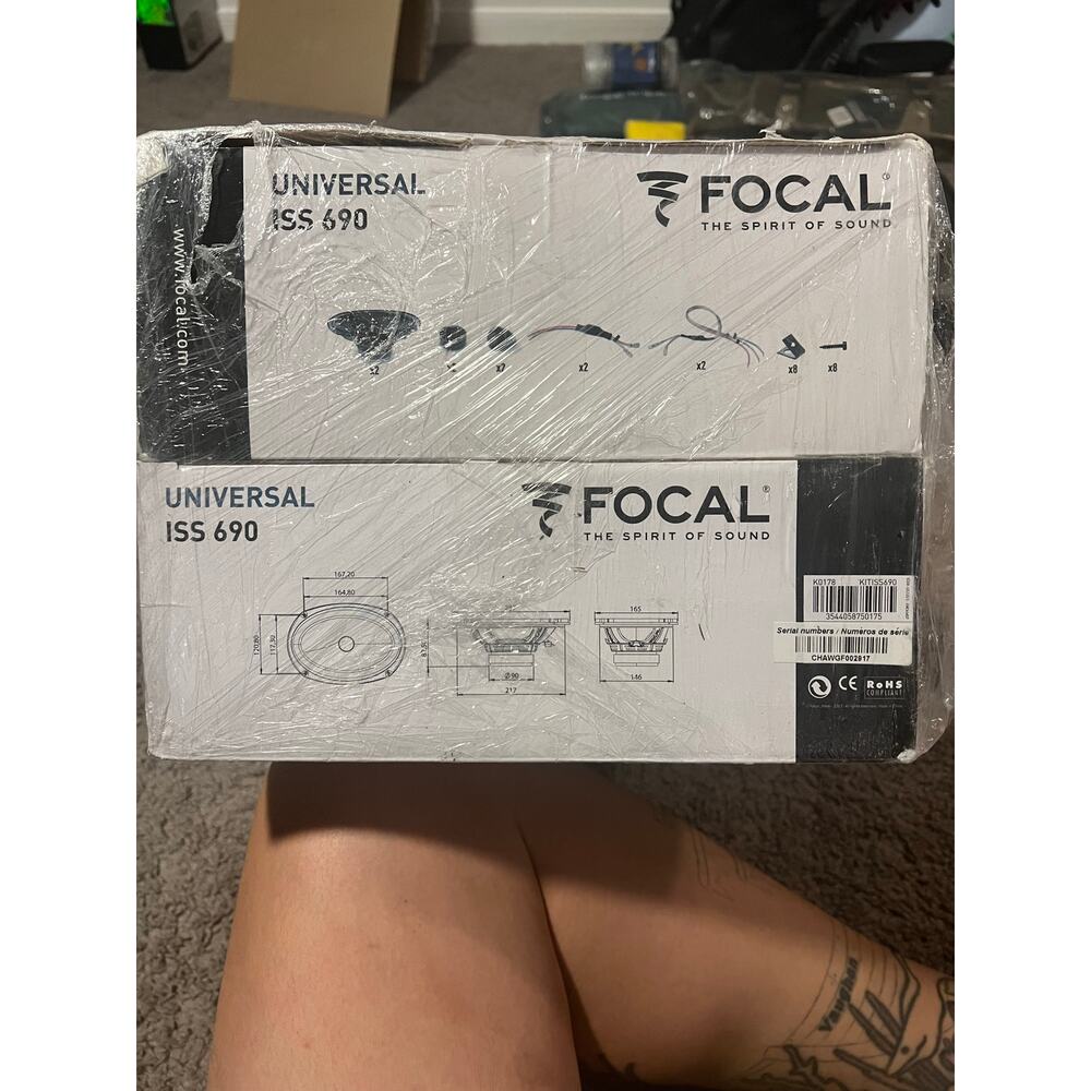 Focal ISU 690 Universal Integration Series 6"x9" Component Speaker System